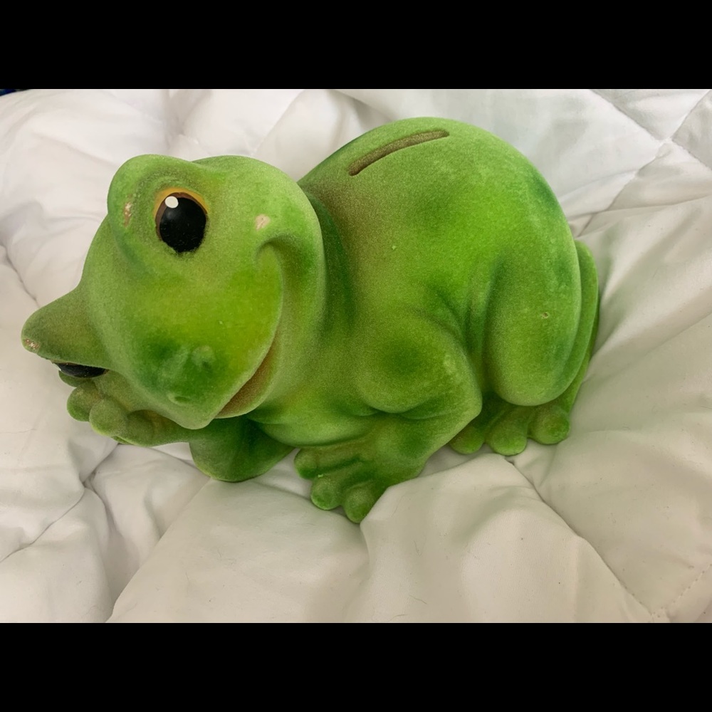 The Cutest CottageCore Frog Bank ever!!! 🐸